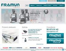 Tablet Screenshot of framun.com